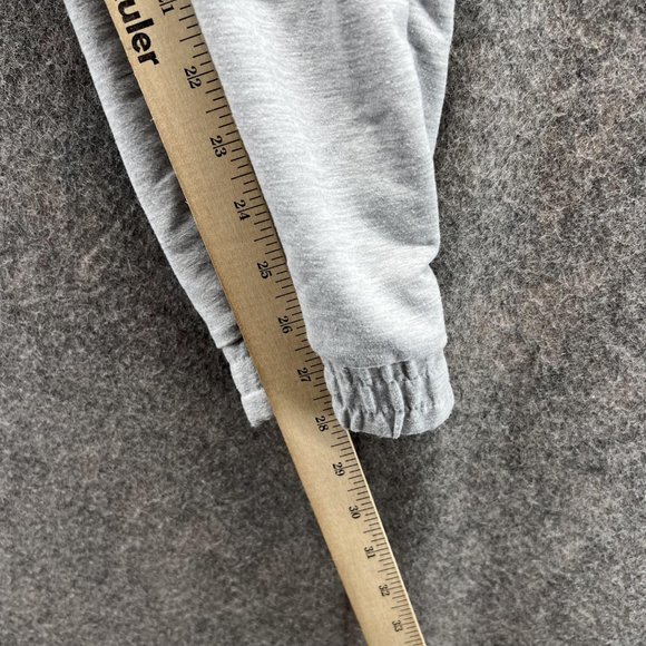 Puma Sweatpants Women Extra Small Ladies Gray Jogger Pants Outdoors Fleece - Picture 8 of 12